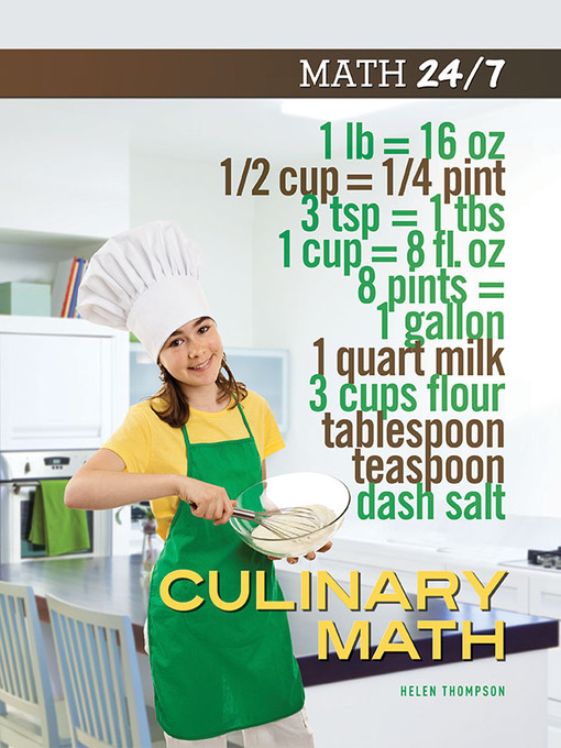 Title details for Culinary Math by Helen Thompson - Available